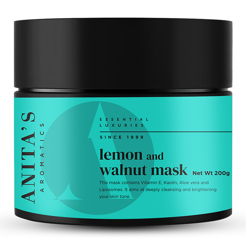 Lemon and Walnut Mask